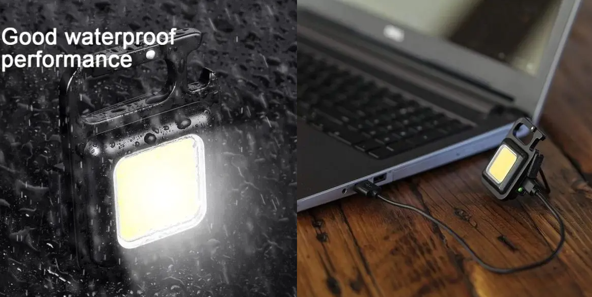 Mini Portable Pocket USB Rechargeable Flashlight